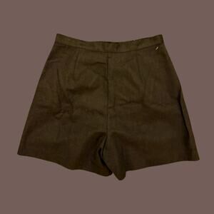 Benetton Wool Skort | Brown | Size S | Vintage 90s